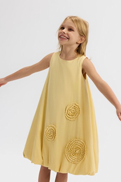 NK 71506 Darcy Girl's Dress Yellow