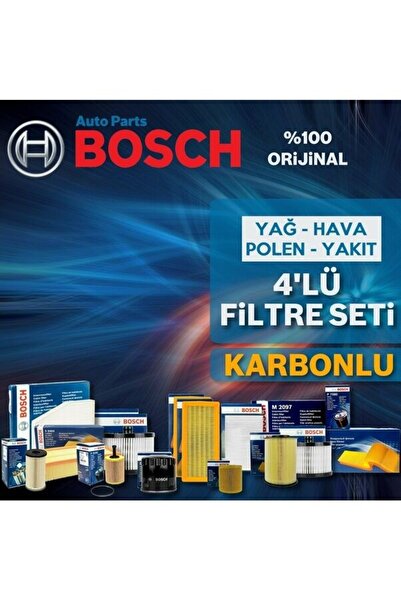 Bosch Toyota Yaris 1.4 D4d Filtre Bakım Seti 2007-2011 4KP