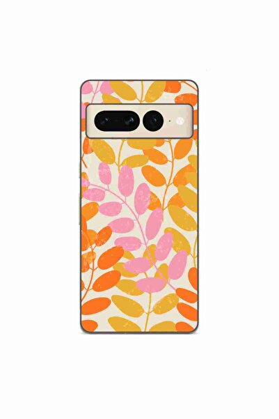 OEM Husa compatibila cu Google Pixel 8 Pro Silicon Gel Tpu Model Summer Leaves