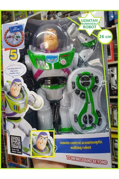 OYUNCAKSAHİLİ Uzaktan Kumandalı Robot Şarjlı Açılır Kanat Yürür Sesli Işıklı ...