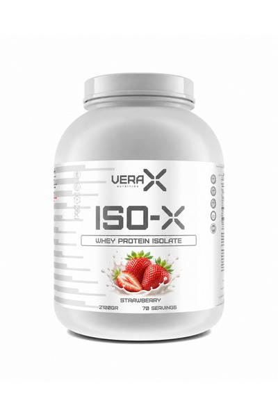 VERA-X NUTRITION VERA-X ISO-X Whey Protein Isolate 2100 Gr 70 Servis Strawberry