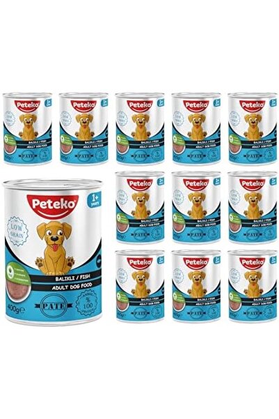 Livastore Yetişkin Köpek Balıklı Pate 400 Gr x 12 adet 2026 1282480