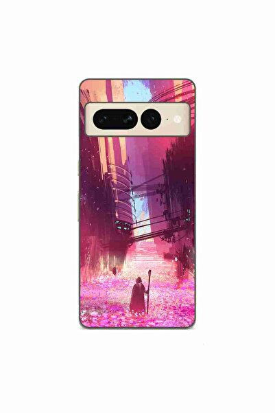 OEM Husa compatibila cu Google Pixel 8 Pro Silicon Gel Tpu Model Fantasy Wizard