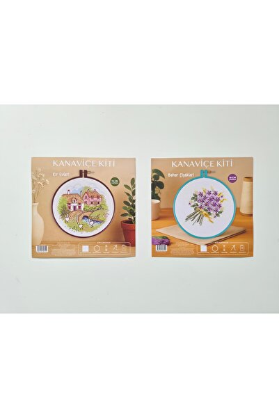 Liva Craft Cross-Stitch Kit Set of 2