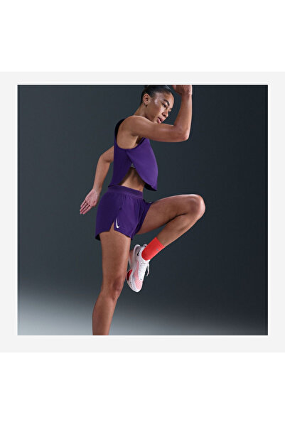 Nike Dri-FIT ADV Aeroswift Running Shorts Purple (yousports)