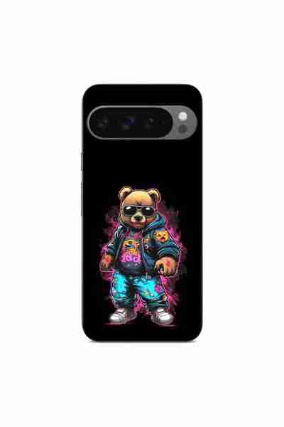 OEM Θήκη συμβατή με Google Pixel 9 Pro XL Σιλικόνης Gel TPU με σχέδιο Αρκούδα...