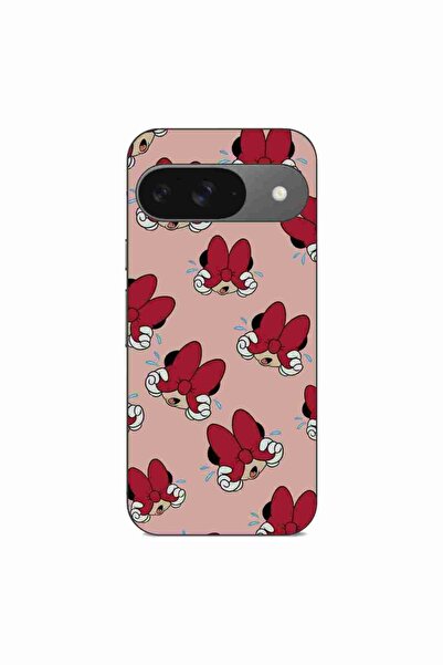 OEM Husa compatibila cu Google Pixel 9 Pro Silicon Gel Tpu Model Minnie Patte...