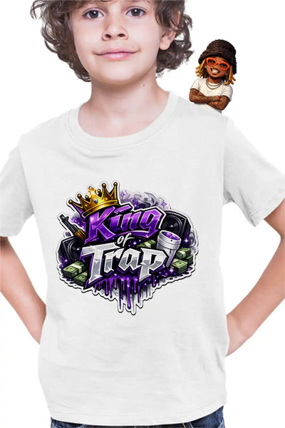 OEM Παιδικό Μπλουζάκι Αγοριών  "Future King Trap "
