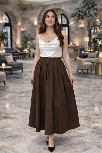 Mügerella High Waist Flowy Midi/Maxi Skirt