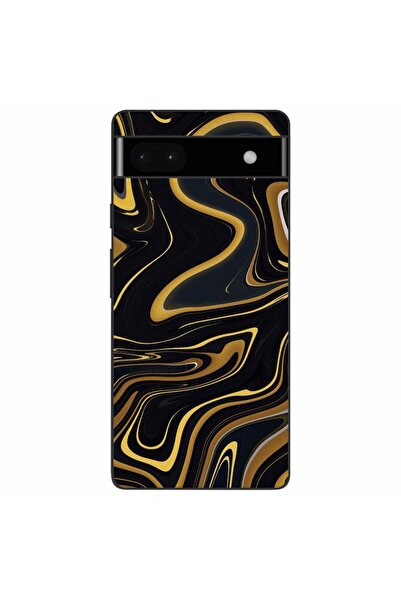 OEM Husa compatibila cu Google Pixel 6A Silicon Gel Tpu Model Acrylic Glow