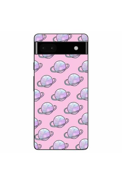 OEM Husa compatibila cu Google Pixel 6A Silicon Gel Tpu Model Saturn Dreams