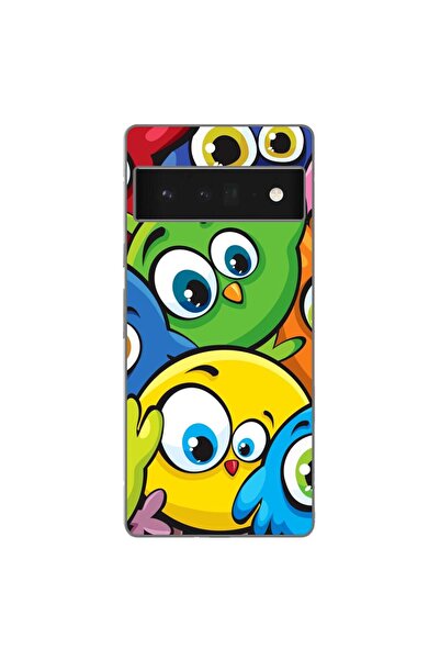 OEM Husa compatibila cu Google Pixel 6 Pro Silicon Gel Tpu Model Bufnite Colo...