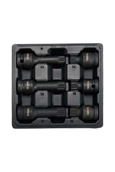 yato Set Biți Impact 1/2'', Spline