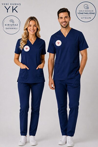 Simirna Üniforma Premium set odijela od likre za lekare i medicinske sestre, ...