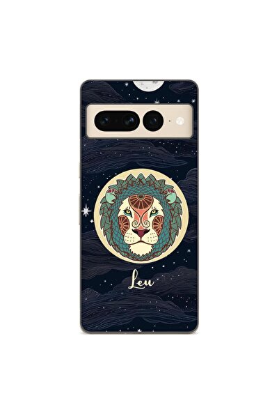 OEM Husa compatibila cu Google Pixel 7 Pro Silicon Gel Tpu Model Horoscop Leu