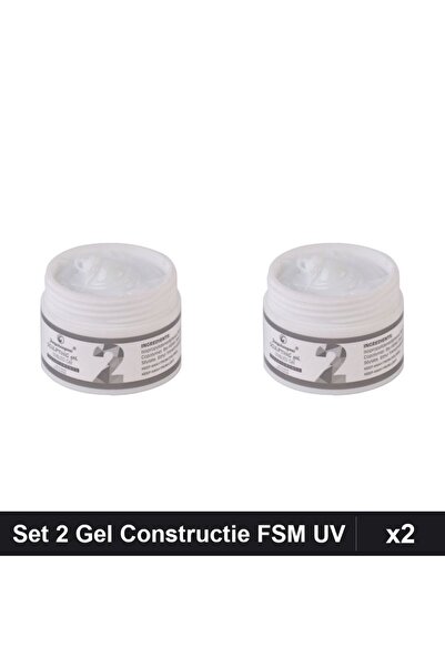 FSM Set 2 Gel Constructie UV LED 15g, Builder Gel Sculpting 02, Manichiura