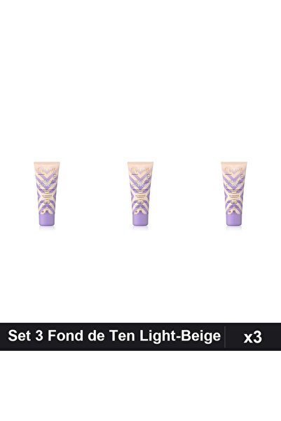 Eveline Set 3 Fonduri de Ten Better the Perfect 03 Light-Beige 30ml