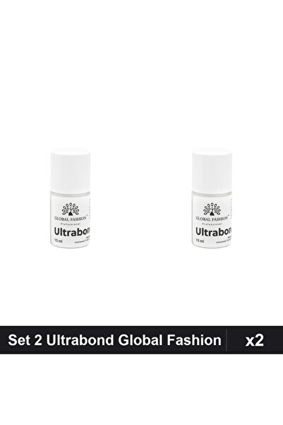 global fashion Set 2 Ultrabond 15ml, Primer Base Top Coat Nails