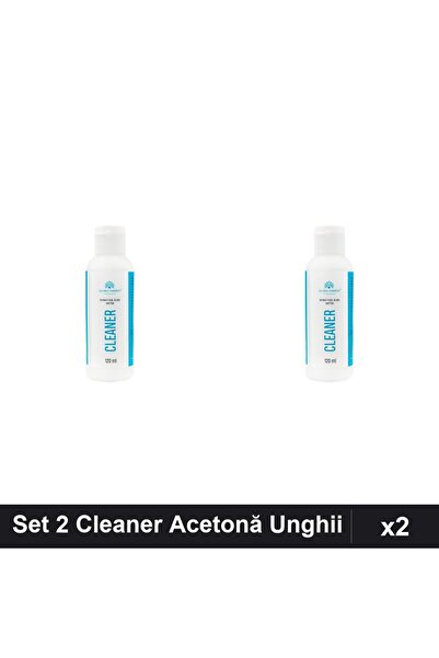 global fashion Set 2 Cleaner Remover Acetonă 120ml, Degresare Unghii, Îndepăr...
