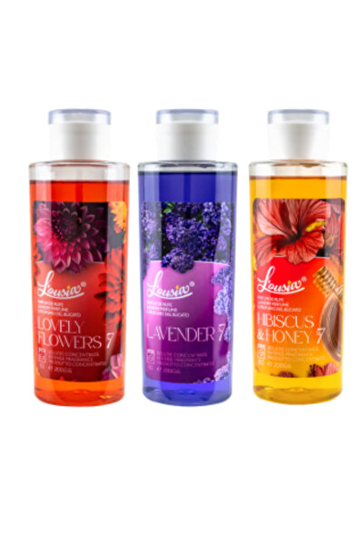 L'ousia L’ousia Floral 3x200g Promotional Set – Concentrated, ,Long lasti Fab...