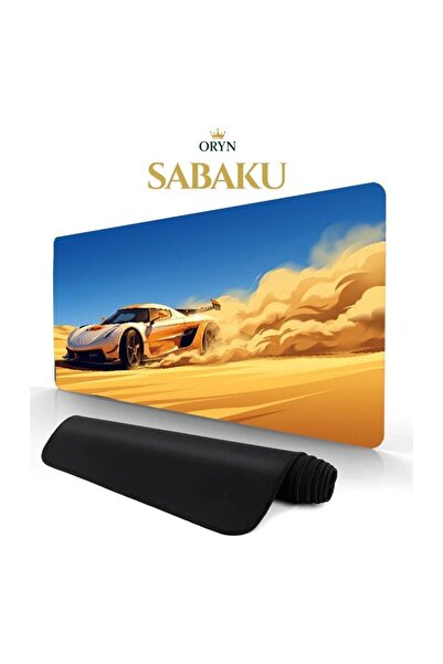 Touge / Sabaku Edition | 90x40cm Gaming Mousepad - (3mm Kalınlık)