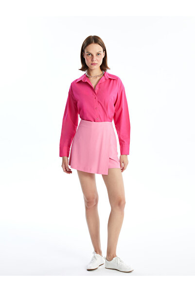 LC Waikiki Nevavm Standard Fit Women's Shorts Skirt with a Difference