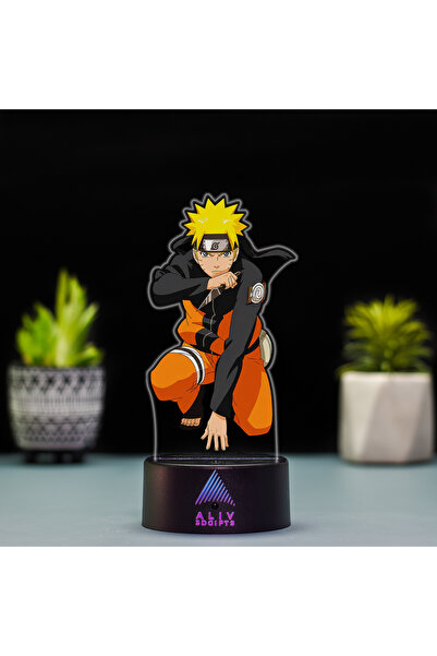 ALIV Lampă LED Naruto, 16 culori, Telecomandă, Control tactil