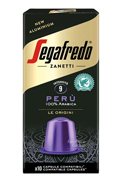 Segafredo ZANETTI PERU ALUMINIUM CAPSULES 51 g – Intensity 9