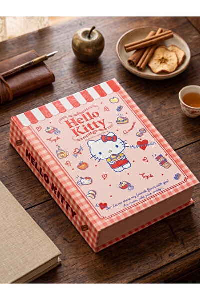 GiFi Kuromi & Hello Kitty Lisanslı Kitap Görünümlü Dekoratif Kutu 10,5x13,5 cm