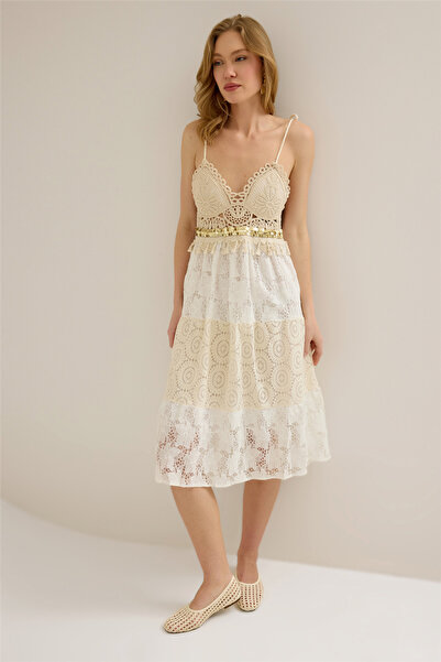 HomeStore Lace Motif Dress