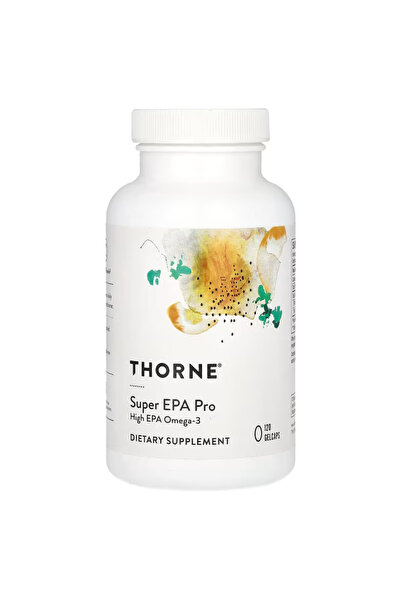 Thorne Super EPA Pro Omega 3 Fish Oil DHA Brain Cognitive 120 Softgels