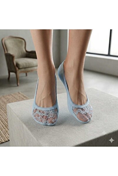 NoNameStore7 Set of 2 pairs, Women's thin "invisible" insoles with lace patte...