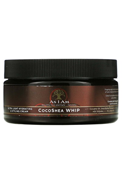 As I Am Naturally CocoShea Whip Styling Cream 8 oz