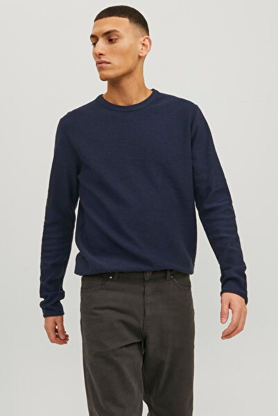 Jack & Jones Men's Regular Fit Knitwear Sweater - Summer