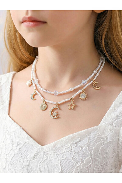 Take Two By Styli Pack of 2 - Celestial Charm Necklace