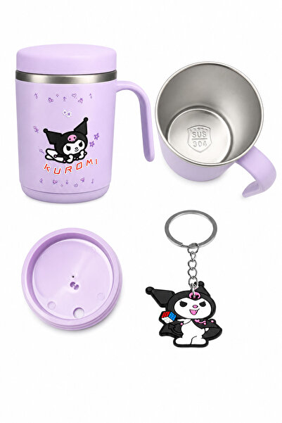 kuromi Sanrio My Melody Hello Kitty Stainless Steel Coffee Mug with Lid, wate...