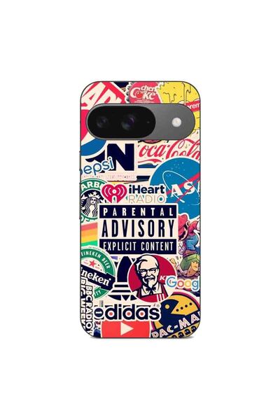 OEM Husa compatibila cu Google Pixel 9 Pro Silicon Gel Tpu Model Pop Art Brands