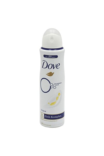 Vader Deodorant antiperspirant, Dove, Zinc 150 ml Original