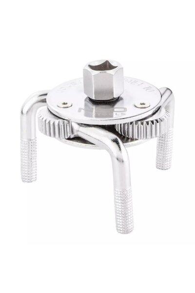 Wokin Oil Filter Wrench 3 Arms 63–110 mm, Heat-Treated Carbon Steel, 3/8” and...