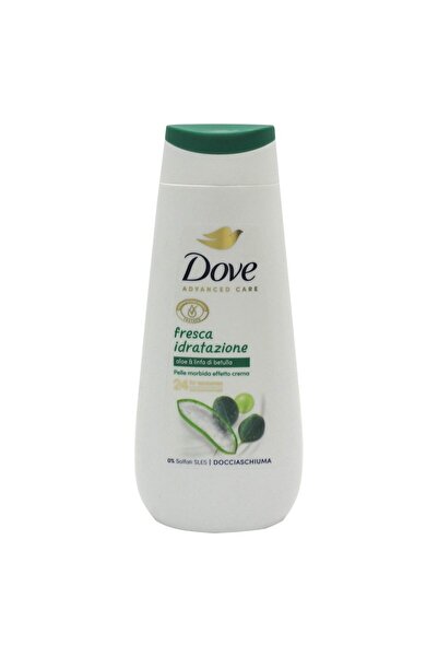 SOHO Shower Gel, Dove, Advance Care 225 ml Moisturizing Aloe Vera,