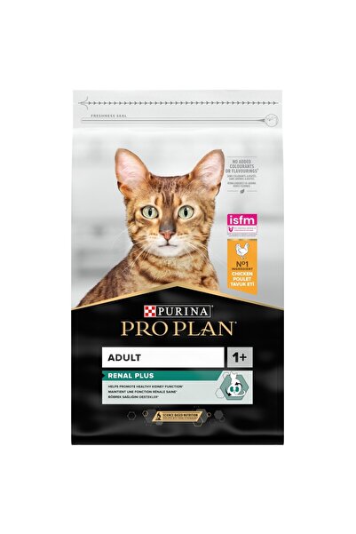Pro Plan ®   RENAL PLUS Adult 1+, bogat în pui, hrană uscată pentru pisici, 1...