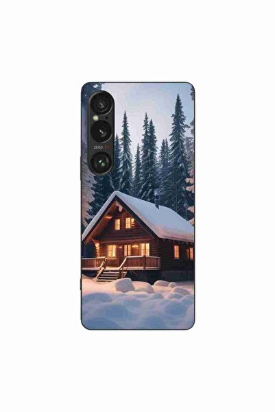 OEM Θήκη συμβατή με Sony Xperia 1 VI Σιλικόνης Gel TPU με σχέδιο Χειμερινή Κα...