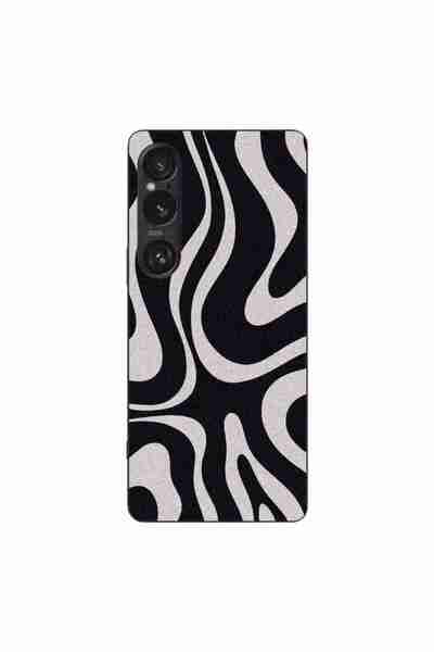 OEM Husa compatibila cu Sony Xperia 1 VI Silicon Gel Tpu Model Monochrome Hyp...