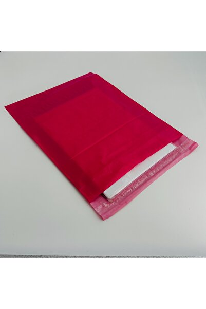 Set 50 Pink Courier Bags 350x460 mm Self-Adhesive Made of Durable, Waterproof...