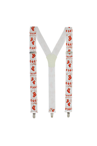ButicCochet Suspenders, ButicCochet, synthetic material, with metal clasps, 3...