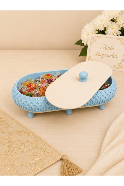 LAVİNİA DEKORATİF ÖRGÜ DESEN BAYRAM ŞEKERLİĞİ
