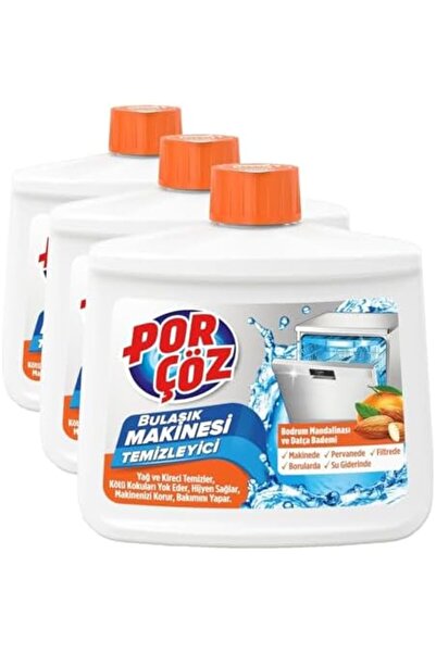 Yıldızan Dishwasher Cleaner (Bodrum Tangerine - Datça Almond) 250 ml (3 Packs...