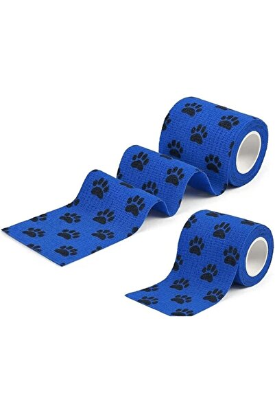 Yıldızan Octacare Kedi ve Köpek Pati Bandajı, Kendinden Yapışkanlı, Mavi, Pat...