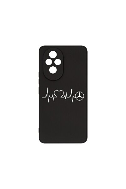 bestcase Тънък премиум силиконов калъф 1.2ММ, съвместим с Honor 200 5G, Обича...