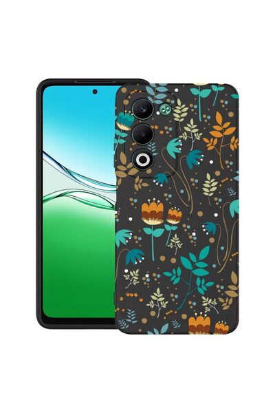 bestcase ¬Æ Husa pentru OPPO A5 din Silicon Ultra Slim cu Design Spring Flowe...